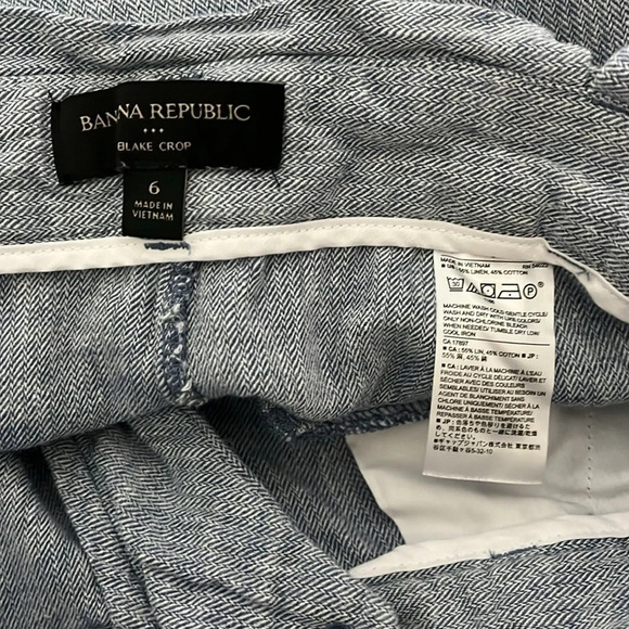 Banana Republic dress capris wide leg size 6 - Picture 7 of 7